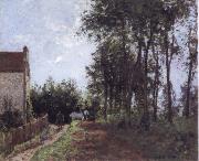 Camille Pissarro The Rood near the Farm oil painting artist